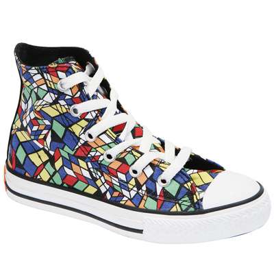 Rubik's Cube Converse shoes