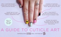 rad Nails cuticle art temporary tattoos